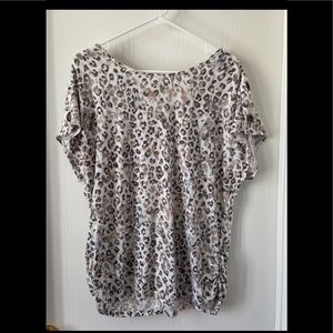 Leopard print woman’s blouse
